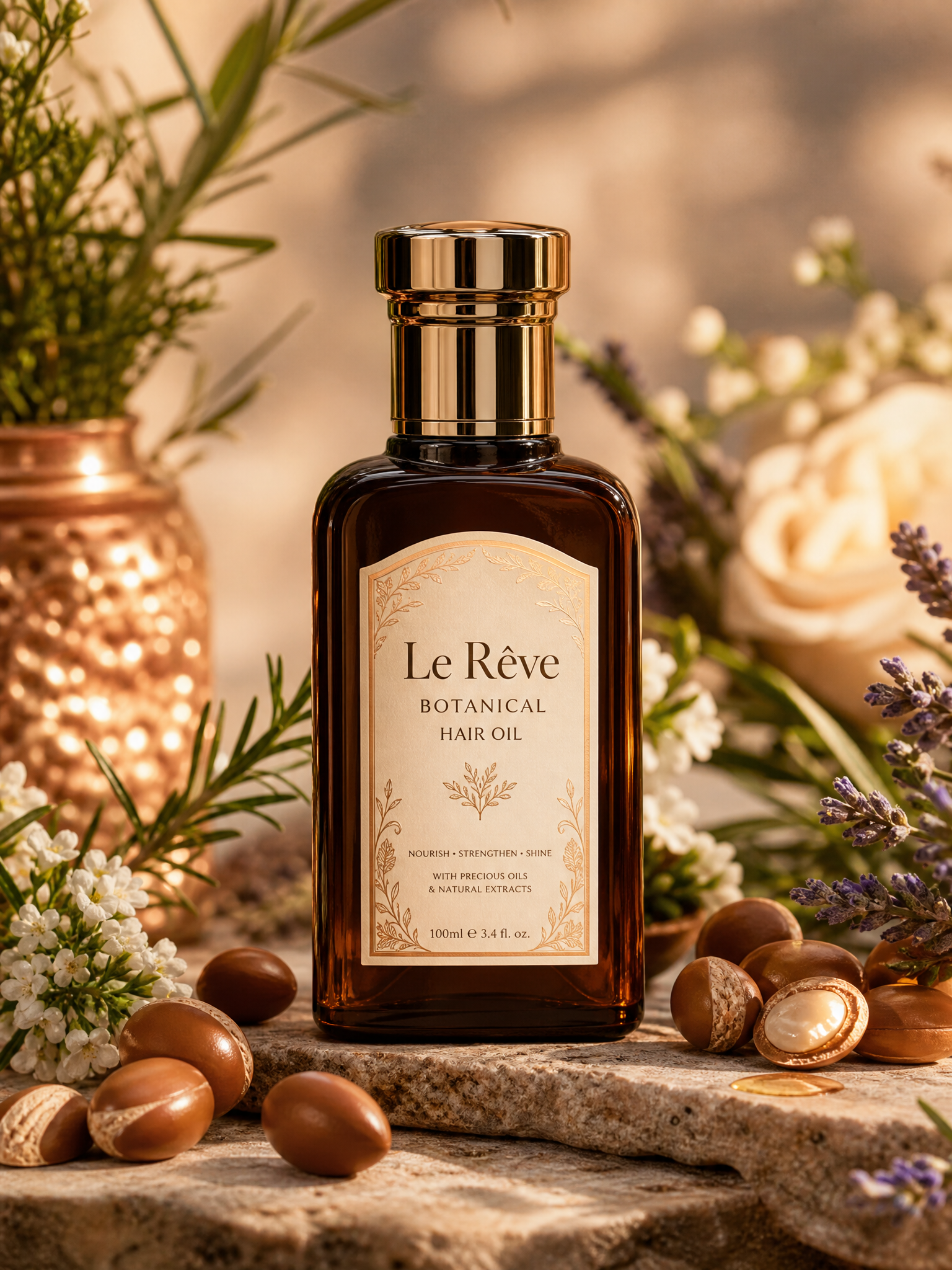 Le Rêve Botanical Hair Oil — Soft Care Collection