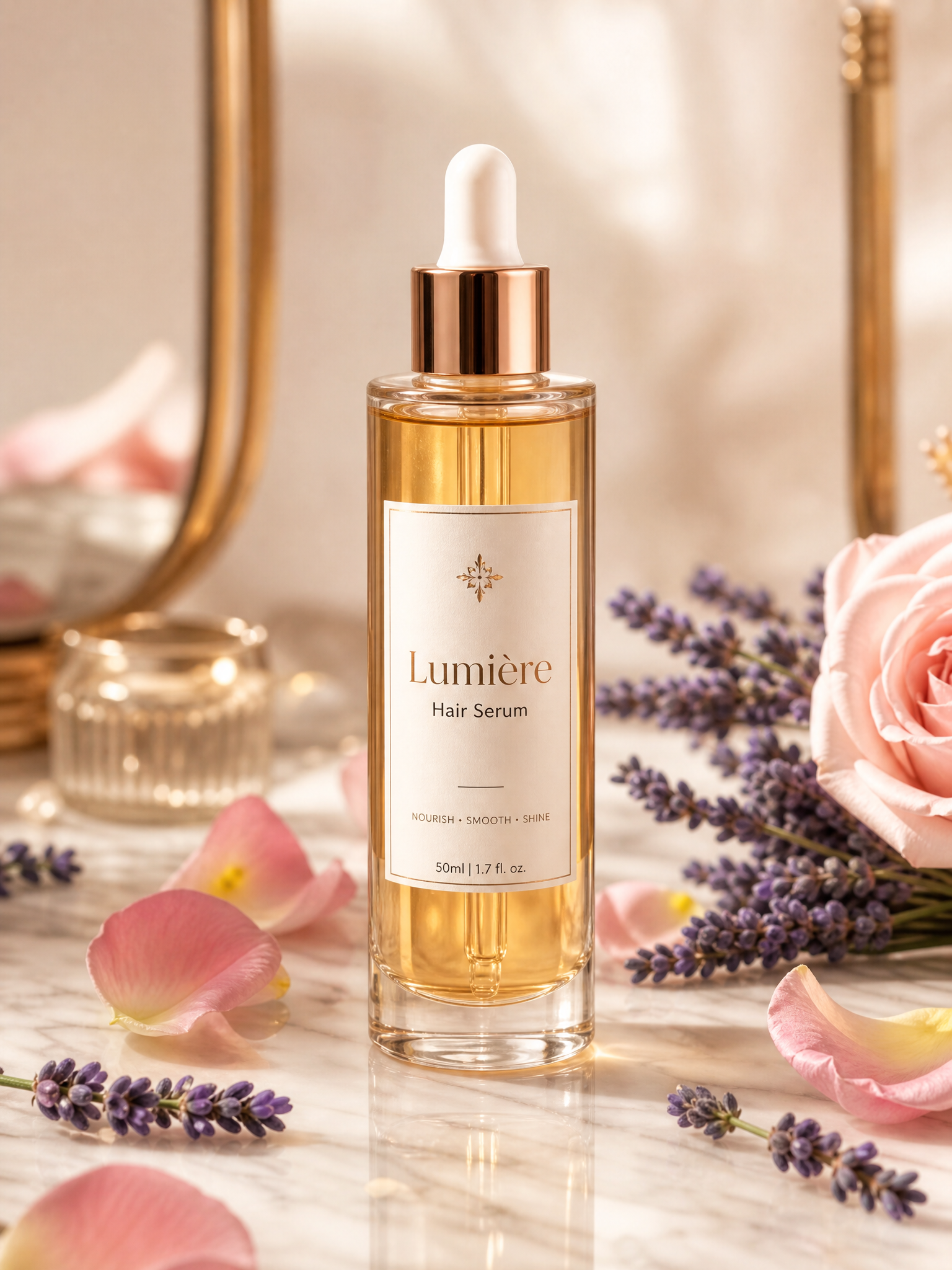Lumière Hair Serum — the signature product of Maison Hoyam