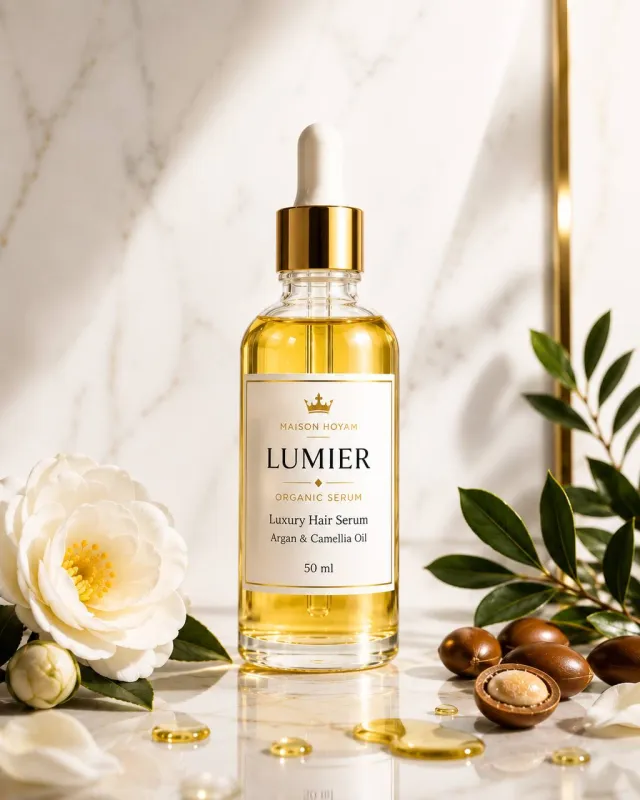 Lumière Hair Serum — the signature product of Maison Hoyam